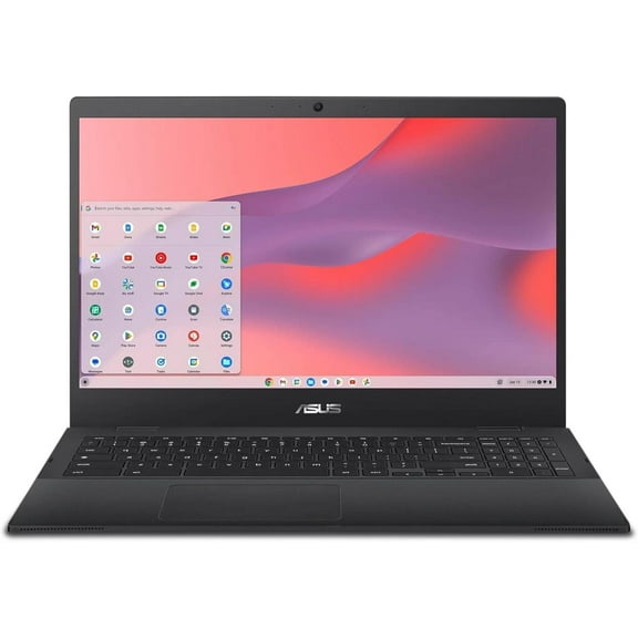 ASUS Chromebook CX1, 15.6" FHD NanoEdge Display, Intel Celeron N4500 Processor, 128GB eMMC Storage, 4GB RAM, ChromeOS, Mineral Gray, CX1500CKA-SS48F