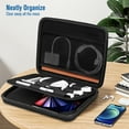 thumbnail image 3 of FINPAC 11-inch Tablet Carrying Sleeve with Accessory Pocket for 10.9-inch iPad Air 5th/4th Gen, 11-inch iPad Pro 3rd/2nd/1st Gen 2021, 10.2" iPad 9/8/7, Black, 3 of 9