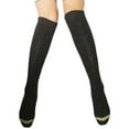 thumbnail image 2 of Lovely Annie Women's 5 Pairs Fancy Knee High Cotton Boot Socks Size 6-9 HR8212, 2 of 4