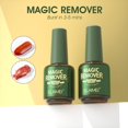 thumbnail image 4 of 15ML Magic Nail Polish Remover Burst Gel Fast Remover Soak Off Nail Cleaner, 4 of 10