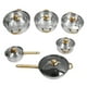 thumbnail image 5 of Juego De Utensilios De Cocina Antiadherentes, Juego De Cacerola De Acero Inoxidable Con Tapa De Vidrio, Juego De Sartenes Y Ollas Para El Hogar, Cocina, Restaurante,, 5 of 7
