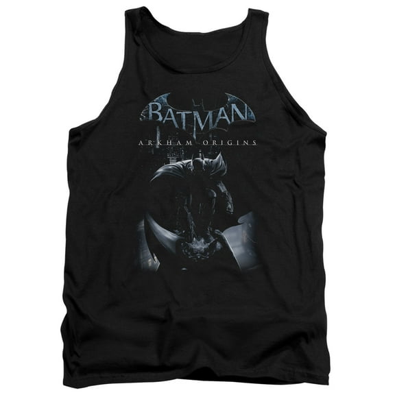 Batman Men's Perched Cat Mens Tank Black