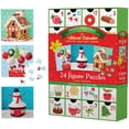 thumbnail image 2 of Eurographics: Puzzle Advent Calendar: Sweet Christmas - 24 Daily Unique Individual Jigsaws, 5 x 5" 50pc Each, 1200pcs Total, Holiday Countdown Gift, 2 of 5