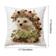 thumbnail image 3 of CaiYueKe Decorative Throw Pillow Cover Cute Embroidery 3D Effect Sofa Bedroom Living Room Home Decor Accent Pillowcase Soft Short Lint Cozy Pillow Cushion Cover Decorative Pillow, 3 of 7