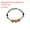 Brown, variant on Uxcell 11mm Basketball Charm Bracelets Sports Beads Bracelet Inspirational Wristbands Khaki 12 Pcs