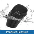 thumbnail image 6 of Unique Bargains Anti-Slip Gear Shift Knob Cover Car Stick Shifting Handle Protector for Toyota Camry 2018-2024 Carbon Fiber Pattern Black Black Microfiber Leather, 6 of 6