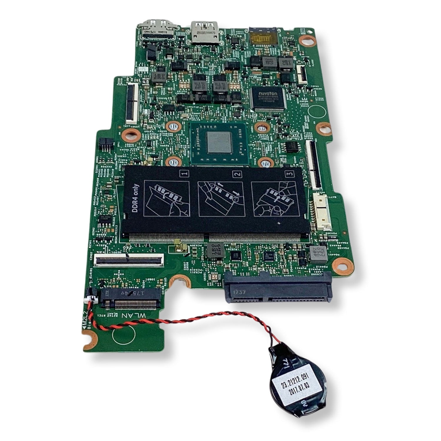Pre-Owned Dell Inspiron 3185 Motherboard System Board AMD A9-9420e 1.8ghz CPU 2RK54