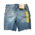 thumbnail image 2 of Seven7 Women's 9" Fray Hem Comfortable Relaxed Fit Denim Weekend Short (Miners, 10), 2 of 2