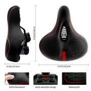 Bike Seat Cushion, BUSATIA Bike Seat for Men Women, Gel Seat Cushion for Bike,Extra Soft Exercise Bicycle Seat Compatible with Peloton, Outdoor & Indoor