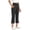 Black, variant on Kids Baseball Pants Kids Stretchy Elastic Waist Athletic Pants Summer Slim Skinny Sports Casual Tights Size 6-15, Red