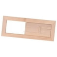 thumbnail image 3 of Almencla Grille d'Aération Réglable pour Sauna Ventilation Murale en Bois Rectangulaire, 3 of 8