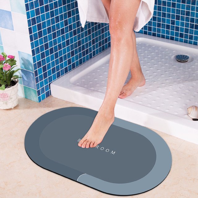 Hot6sl Ofertas Del Día Alfonbrilla Superabsorbente, Absorbente y Aislante Rápida, Antideslizante, para Puerta de Baño, 19,7 X 31,5 Pulgadas