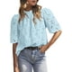 thumbnail image 1 of Blusa de verano PRETTYGARDEN bordada con ojales para mujer, 1 of 7