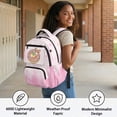 thumbnail image 4 of Garronmavis Corgi Donut Boys Backpack Multi-Pocket School Bag Smooth Zippers Book Bag 17 inch for 8-12 Elementary School Students Travel and Daily Use, 4 of 7