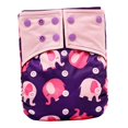 thumbnail image 3 of Pañal Niñas Sin Pañales Impermeable y Transpirable con Rosa claro Baoblaze pañales reutilizables de talla única, 3 of 7