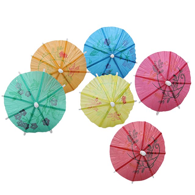 144x Cocktail Umbrellas Party Drink Decor Umbrella Birthday dding Tableware