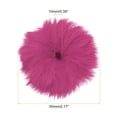 thumbnail image 2 of Uxcell Furry Microphone Windscreen 10mm x 55mm Mic Cover Windshield for Indoor Outdoor Microphone Rose Pink 6 Pack, 2 of 5