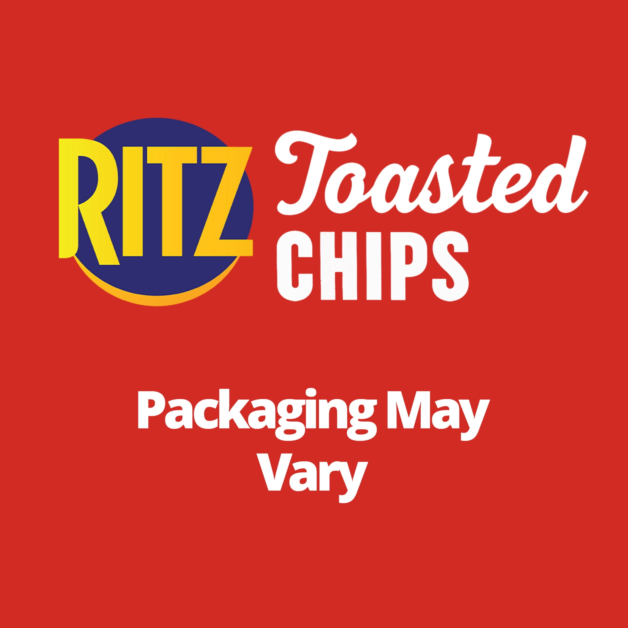 (3 pack) RITZ Toasted Chips Original Crackers, Party Snacks, Family Size, 11.4 oz