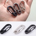 thumbnail image 3 of SagaSave Buckles Climbing Hook for Key Flashlight Portable Strainless Steel Black/Gray, 3 of 5