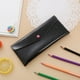 thumbnail image 1 of Wmhnj Estuche transparente de gran capacidad con cremallera, organizador de tiles escolares de plstico esmerilado para bolgrafos, marcadores y artculos esenciales para exmenes, 1 unidad, 1 of 9