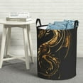 thumbnail image 6 of Honeii Golden Dragon Tattoo Art Print Laundry Hamper Basket,Baby Nursery Woven Storage Basket for Toys Bin,Pillows,Blankets,Clothes-Medium, 6 of 6