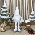 thumbnail image 2 of Adorno de muñeca sin rostro de Navidad de estilo nórdico decoraciones de escritorio para el hogar (blanco) Tmvgtek Para estrenar, 2 of 5