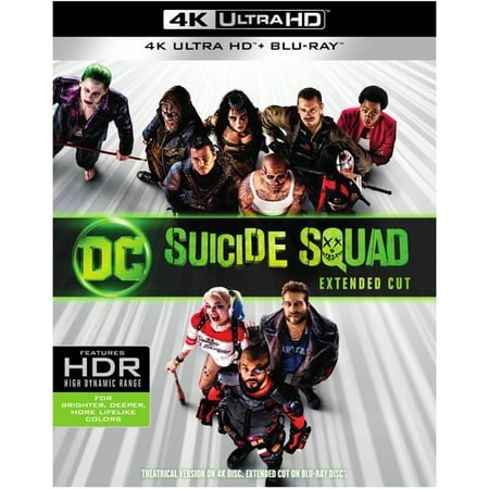 UPC 883929649044 product image for Suicide Squad (Extended Cut) (DC) (4K Ultra HD + Blu-ray) | upcitemdb.com