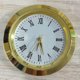 thumbnail image 3 of Reloj de cuarzo con movimiento redondo para insertar en la cabeza, reloj clásico artesanal para mujeres y hombres, repuesto de reloj, dorado, 3 of 5