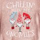 thumbnail image 4 of Top de abrigo de felpa con capucha y manga larga con botones de felpa con estampado navideño informal para mujer Pompotops  FGAJ22606, 4 of 5