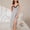 Gray, variant on Naittoop Sexy Lingerie Sleepwear for Women Chemises Lace V-Neck Full Sl-ip Nightgown Dress Casual Pajamas Nightdress
