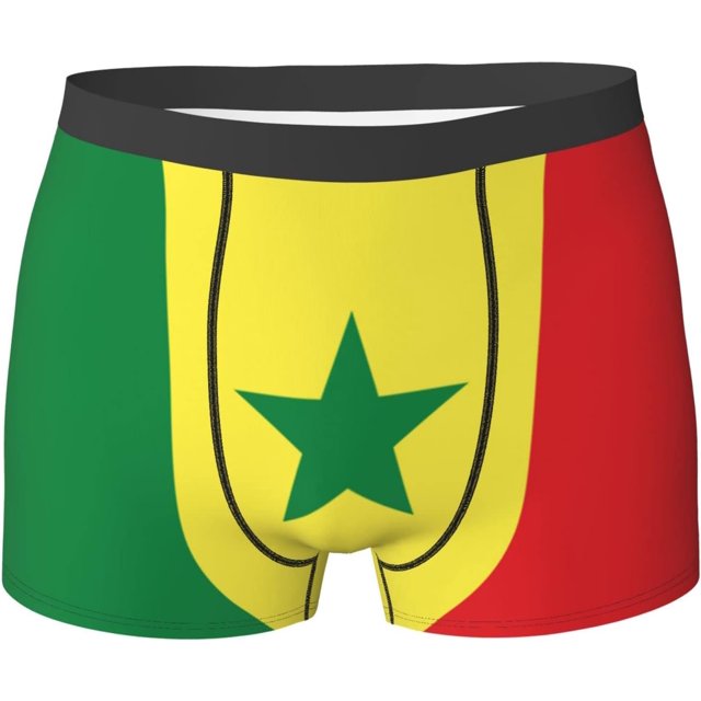 SEVEBJ Spanish Flag Welcome Men'S Breathable Boxer Briefs Soft Shorts Comfortable Underwear