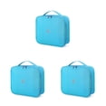 thumbnail image 4 of maskred Kit Fabrics Household First Aid Box Capacity Storage Bag Home Children Pouch Accessory Car Camping Blue Large Size 3Set, 4 of 6