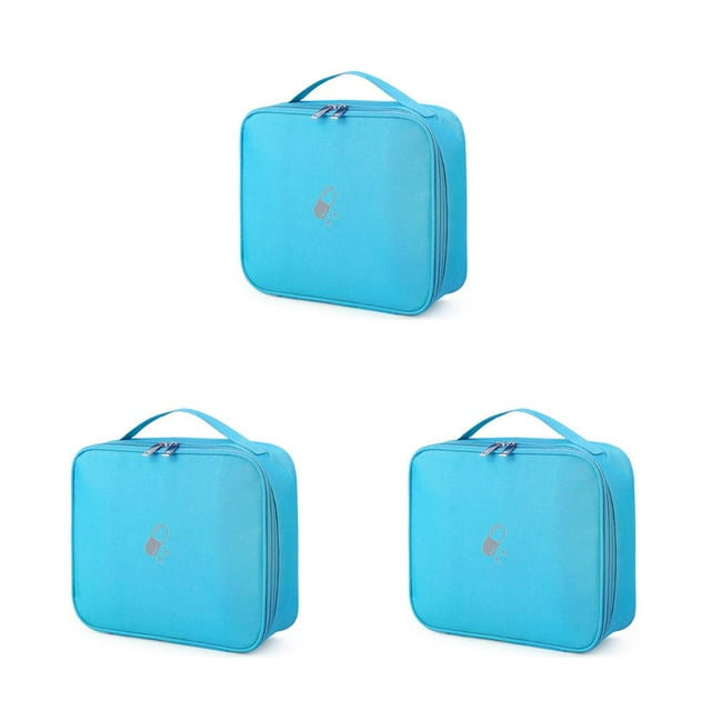 Matsuzay Kit médico para el hogar, caja de primeros auxilios para interiores, bolsa de almacenamiento portátil para el hogar, exteriores, Type1 NO1