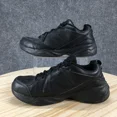 thumbnail image 2 of New Balance Shoes Mens 8EEEE 608v4 Athletic Low Sneakers MX608V4B Black Leather, 2 of 6