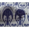 thumbnail image 4 of oneOone Viscose Chiffon Fabric Swirl Ikat Printed Fabric 1 Yard 42 Inch Wide, 4 of 4