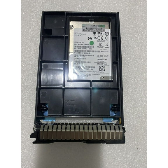 HP 765424-B21 765867-001 HP Enterprise 600GB 12G 15K 3.5" LFF SC Hard Drive 888182854433