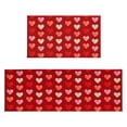 thumbnail image 1 of zhangmingg Easter Holiday Kitchen Floor Mat Set with Cute Bunny Rabbit Design Non Washable Absorbent Runner Rugs for Home 2PCS, 1 of 4