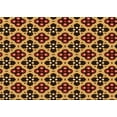 thumbnail image 1 of Ahgly Company Machine Washable Indoor Rectangle Transitional Night Red Area Rugs, 5' x 7', 1 of 7