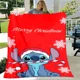 thumbnail image 3 of Manta de felpa suave con dibujos animados de Disney Stitch, manta de franela para sala de estar, dormitorio, cama, sofá, funda de picnic, 3 of 5