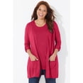 thumbnail image 2 of Catherines Women's Plus Size Cashmiracle; Cardigan, 2 of 5