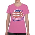 thumbnail image 2 of Officially Licensed Dubble Bubble Original Flavor Logo Women's T-shirt, 2 of 3
