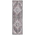 thumbnail image 1 of 2 x 7 ft. Vintage Montreal Medallion Runner Rug, Gray, 1 of 1