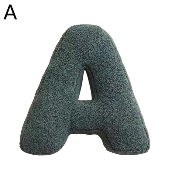 Letter Plush Pillow,Letter Pillow English Letters Pillow,Soft Initial Throw Cushion Alphabet Letter Decorative Pillows,Lette