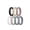 Pack I: Black, Mojave Desert, Triumph Violet, White, Tuffet, Green Bay, Tradewinds, variant on ThunderFit Women’s Silicone Wedding Rings – 5.5mm Wide, 2mm Thick Engagement Rings, Rubber Engagement Bands, 7-Pack