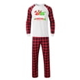 thumbnail image 3 of REORIAFEE Christmas Pajama Sets Family 2 Piece Loungewear Long Sleeve Top and Pant Plaid Soft Lightweight Sleepwear Multicolor S-2XL, 3 of 5