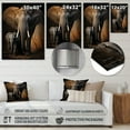 thumbnail image 4 of Designart "Giants Elephants Elephant Gentle painting I" Animals Metal Art Living Room, 4 of 5
