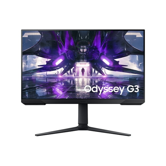 SAMSUNG - 68cm/27'' (1920x1080) Samsung Odyssey G3 S27AG304NR 16:9 1ms 144Hz HDMI DisplayPort VESA Pivot Full HD Black