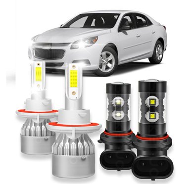 CHUSYYRAY 9008 LED Headlight Conversion Kit - 6000K White Hi/Lo Bulbs For Chevy HHR 2006-2011