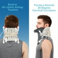 thumbnail image 4 of Neck Traction Device by Air Collar - Neck Stretcher - Cervical Traction Device - Neck & Shoulder Pain Relief - Stretcher Collar for Improved Spine Alignment, 4 of 9