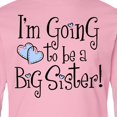 thumbnail image 4 of Inktastic Heart New Big Sister Long Sleeve Youth T-Shirt, 4 of 5